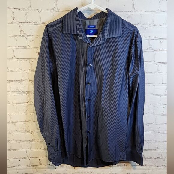 Men's Egara longsleeve button-down shirt, size Large - Picture 1 of 3